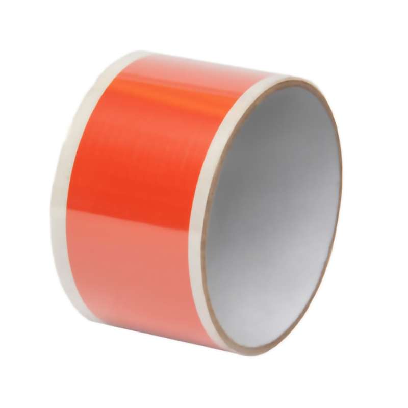 Inspection Arrows, Vinyl, 1/8"x3/16", 3" Core, 6.4 mil, Orange, 1000/Roll